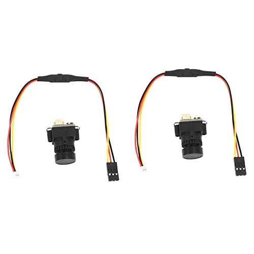 Plawee 2X 1000TVL FPV Kamera 2.8mm Weit Objektiv CMOS NTSC PAL FÜR QAV250 Multicopter von Plawee