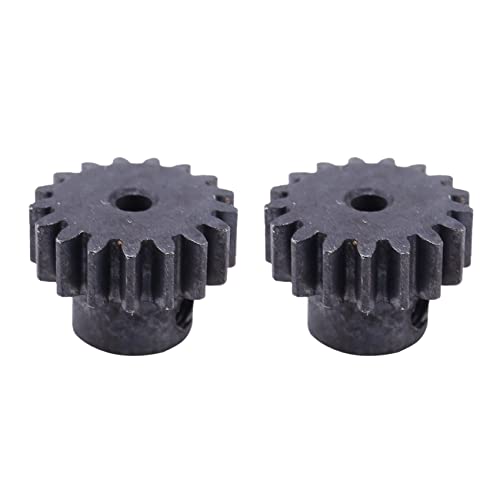 Plawee 2X Upgrade Metall 17 T Motor Getriebe Teile Ritzel Teile für A959 A979 A969 A949-24 Rc Auto Teile von Plawee