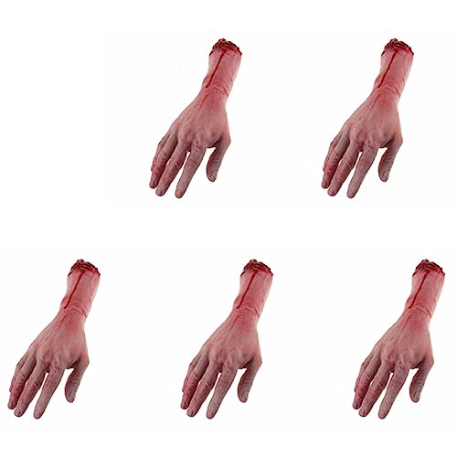 Plawee 5X Furchter Regende Halloween Stütze des Blutigen Grauens Gefälschte Abgetrennte Life Size Arm Hand Haus 19 X 10.5cm von Plawee