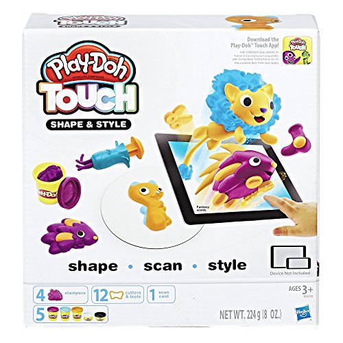 Play-Doh Hasbro B9018100 - Touch Haare Boosterset, Knete von Play-Doh