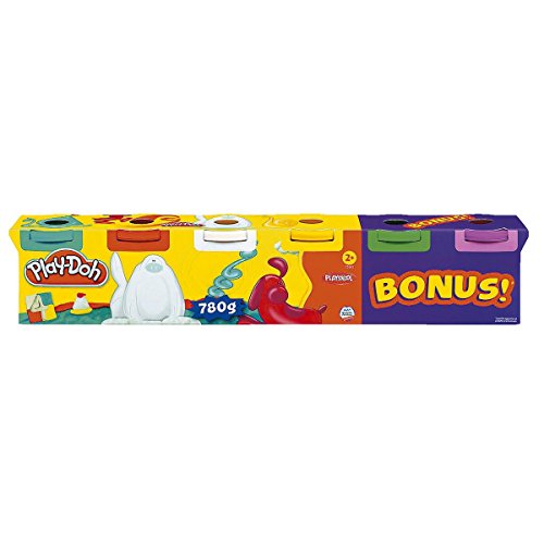 Play-Doh 23565148-6-er Pack Grundfarben von Hasbro