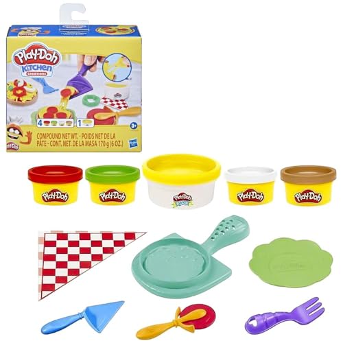 Play-Doh Auswahl Spielset mit Knete Kitchen Creations | Hasbro E6686, Kitchen:Käsepizza von Play-Doh