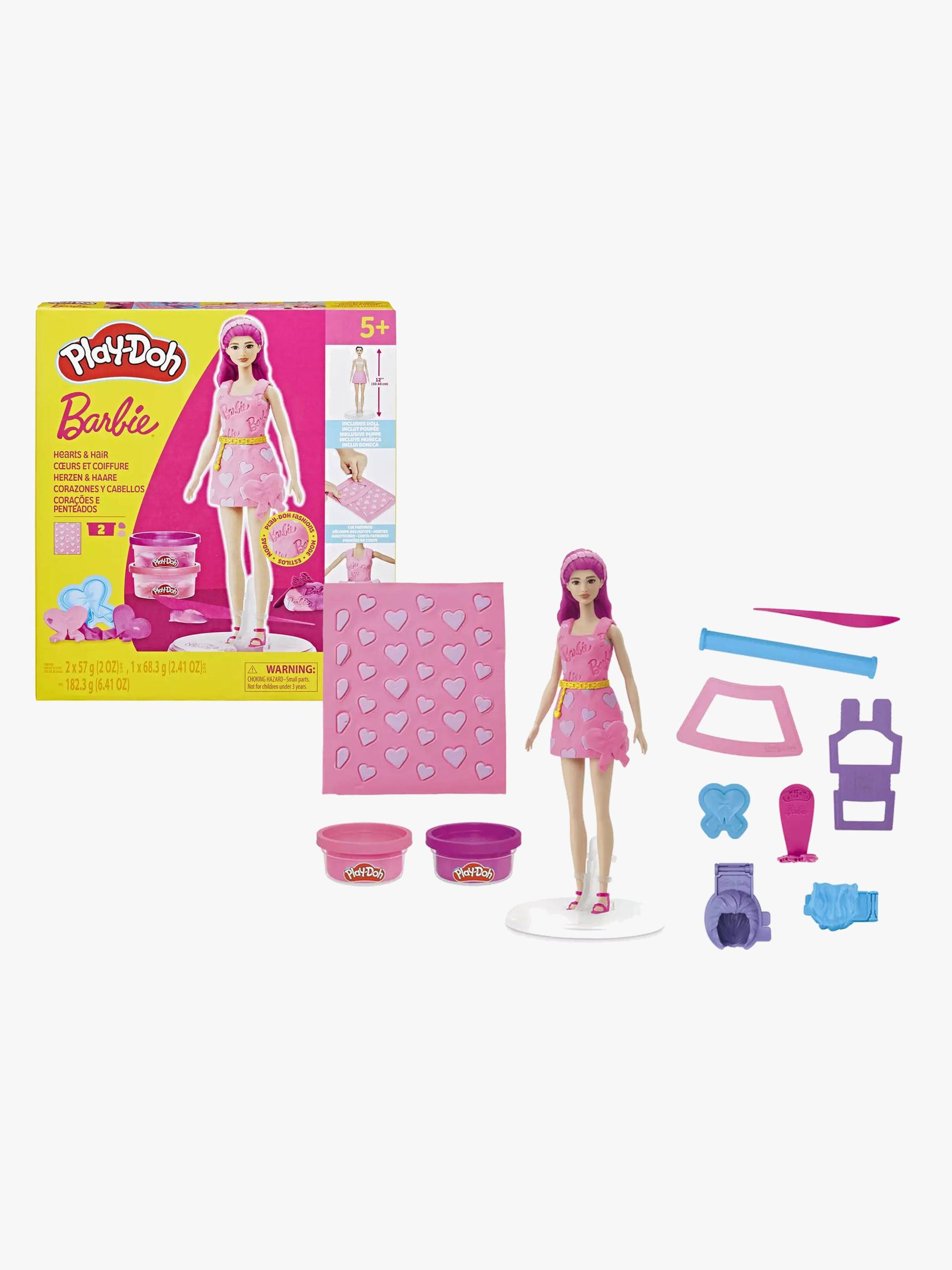 Play-Doh Barbie Knete mit Puppe Herz & Haar Play-Doh Barbie Knete mit Puppe Herz & Haar von Play-Doh