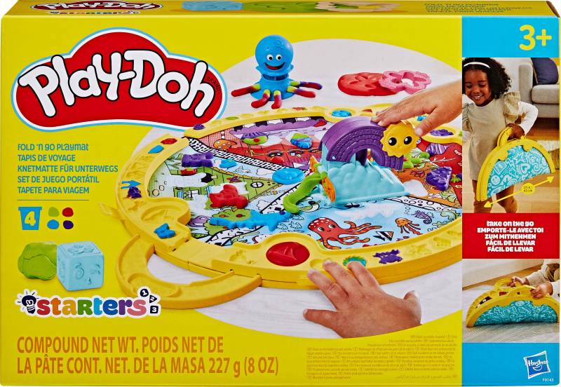 Play-Doh Fold and Go Starter-Set mit Spielmatte von Play-Doh