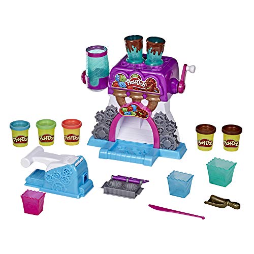 Play-Doh Kitchen Creations Bonbon-Fabrik für Kinder ab 3 Jahren mit 5 Farben von Play-Doh