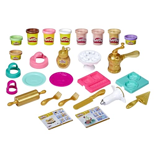 Hasbro E9437 Play-Doh Collection Gold Star Baker Playset, Multi von Play-Doh