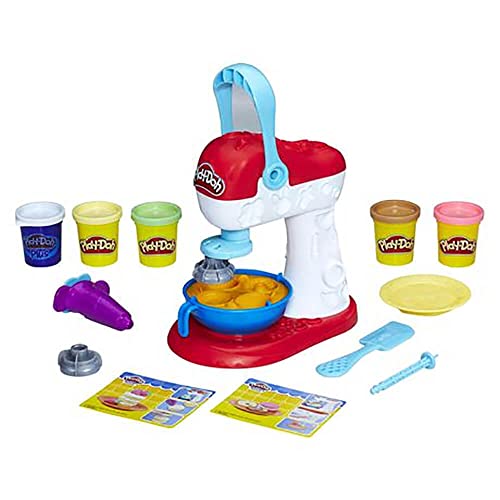 Play-Doh Küchenmaschine Spielzeug Küchengerät für Kinder ab 3 Jahren mit 5 Farben von Play-Doh