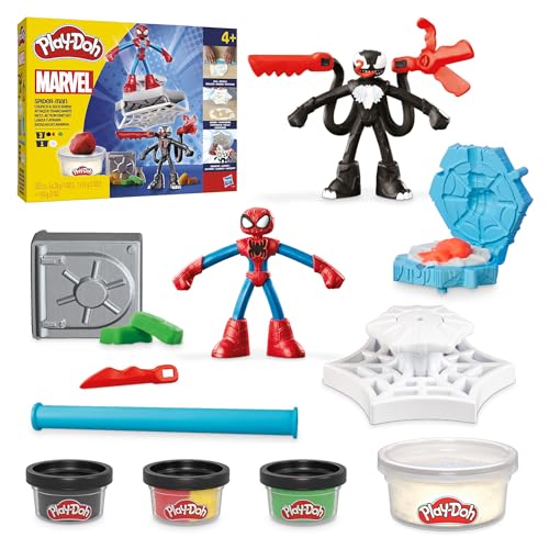 Play-Doh Marvel Spider-Man Netz-Action Knetset Spielset von Play-Doh