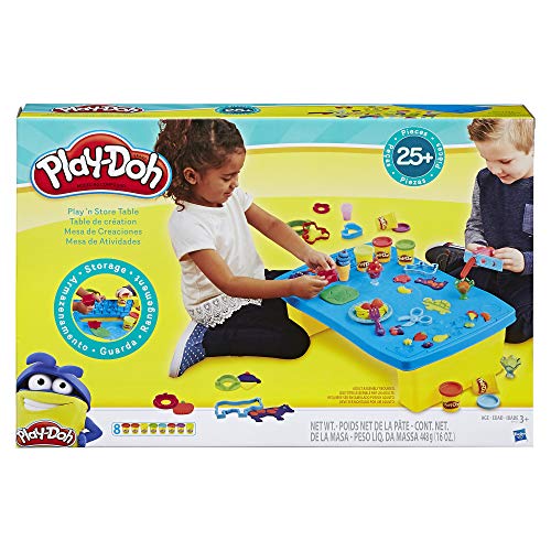 Play-Doh Play 'n Store Tisch, Kunst und Handwerk, Aktivitätstisch, ab 3 Jahren von Play-Doh