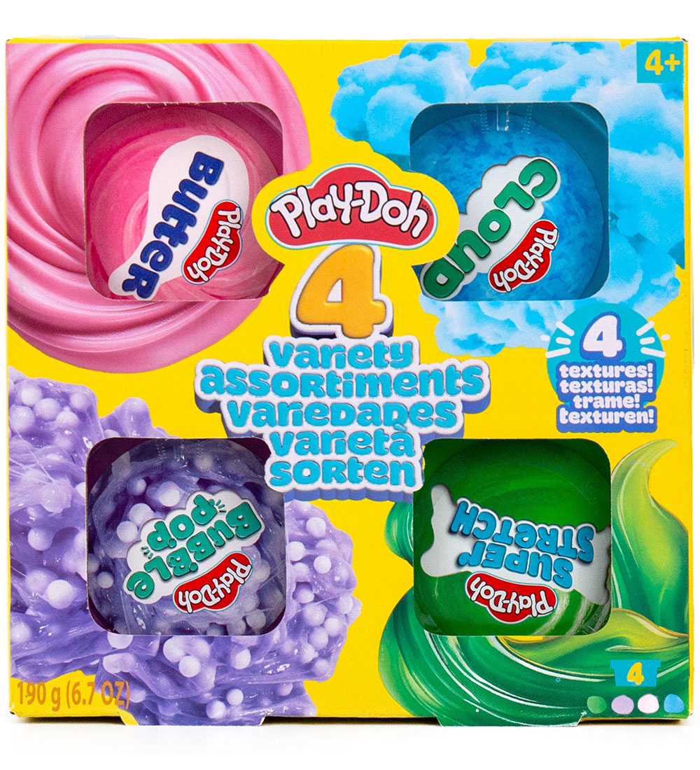 Play-Doh Slim - 4er-Pack - Vielfalt - Play-Doh - One Size - Slim Play-Doh Slim - 4er-Pack - Vielfalt - Play-Doh - One Size - Slim von Play-Doh