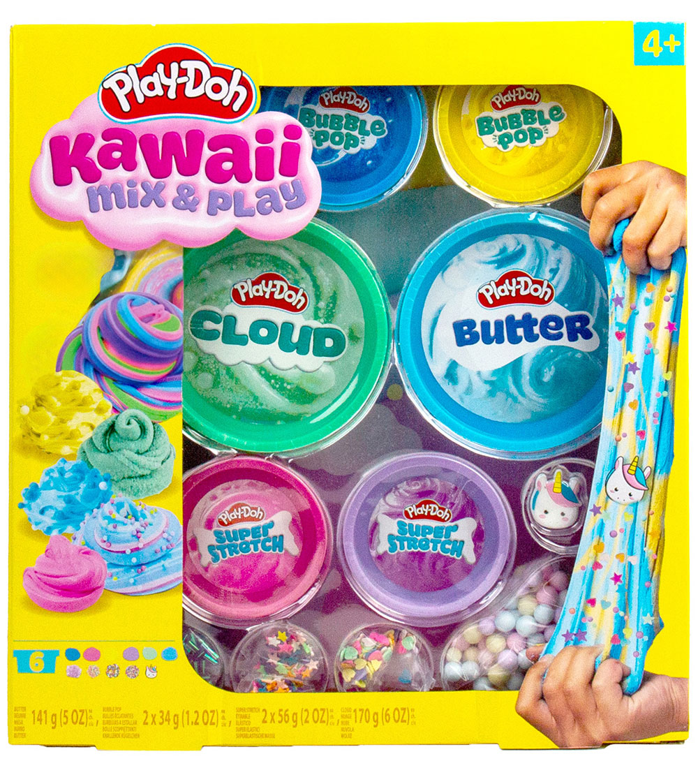Play-Doh Slim - Kawaii Mix & Play - 6er-Pack - Play-Doh - One Size - Slim Play-Doh Slim - Kawaii Mix & Play - 6er-Pack - Play-Doh - One Size - Slim von Play-Doh