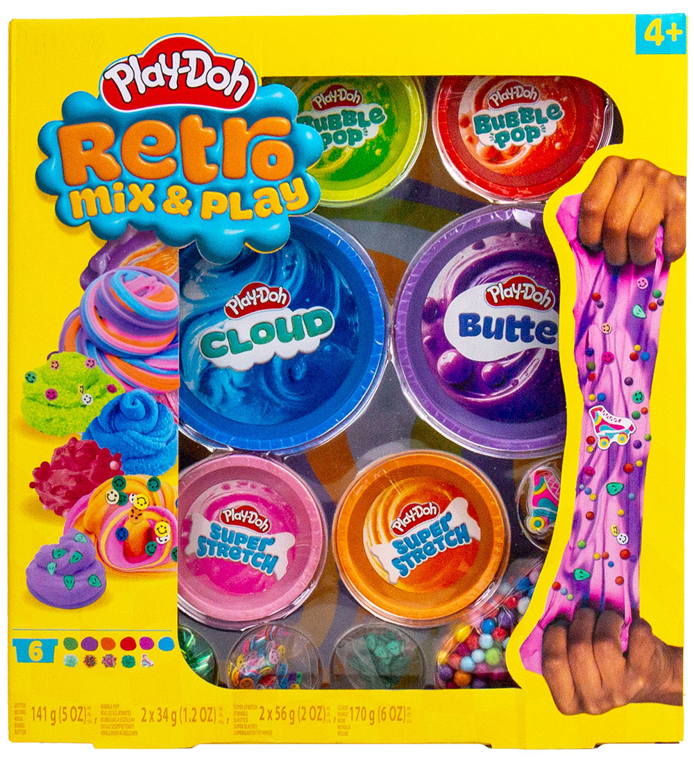 Play-Doh Slim - Retro Mix & Play - 6er-Pack - Play-Doh - One Size - Slim Play-Doh Slim - Retro Mix & Play - 6er-Pack - Play-Doh - One Size - Slim von Play-Doh