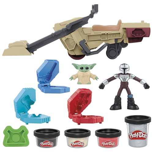 Play-Doh Star Wars: The Mandalorian Action Speeder Spielset von Play-Doh