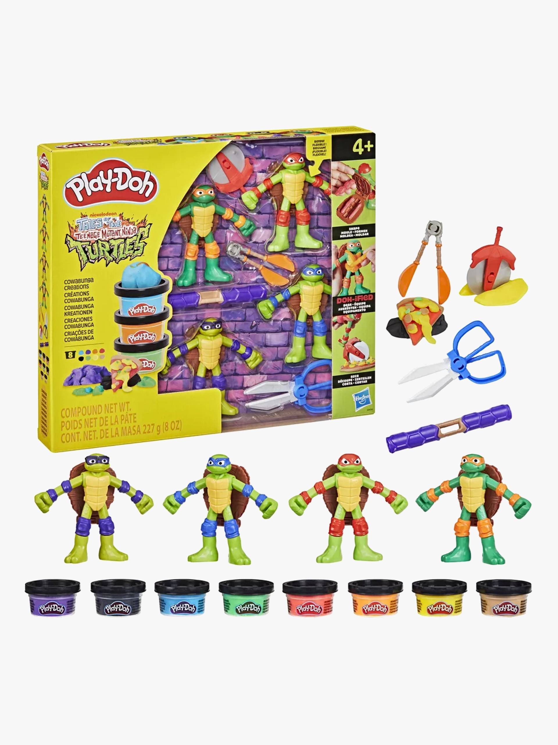 Play-Doh Teenage Mutant Ninja Turtles Spielknete Cowabunga Creations Play-Doh Teenage Mutant Ninja Turtles Spielknete Cowabunga Creations von Play-Doh