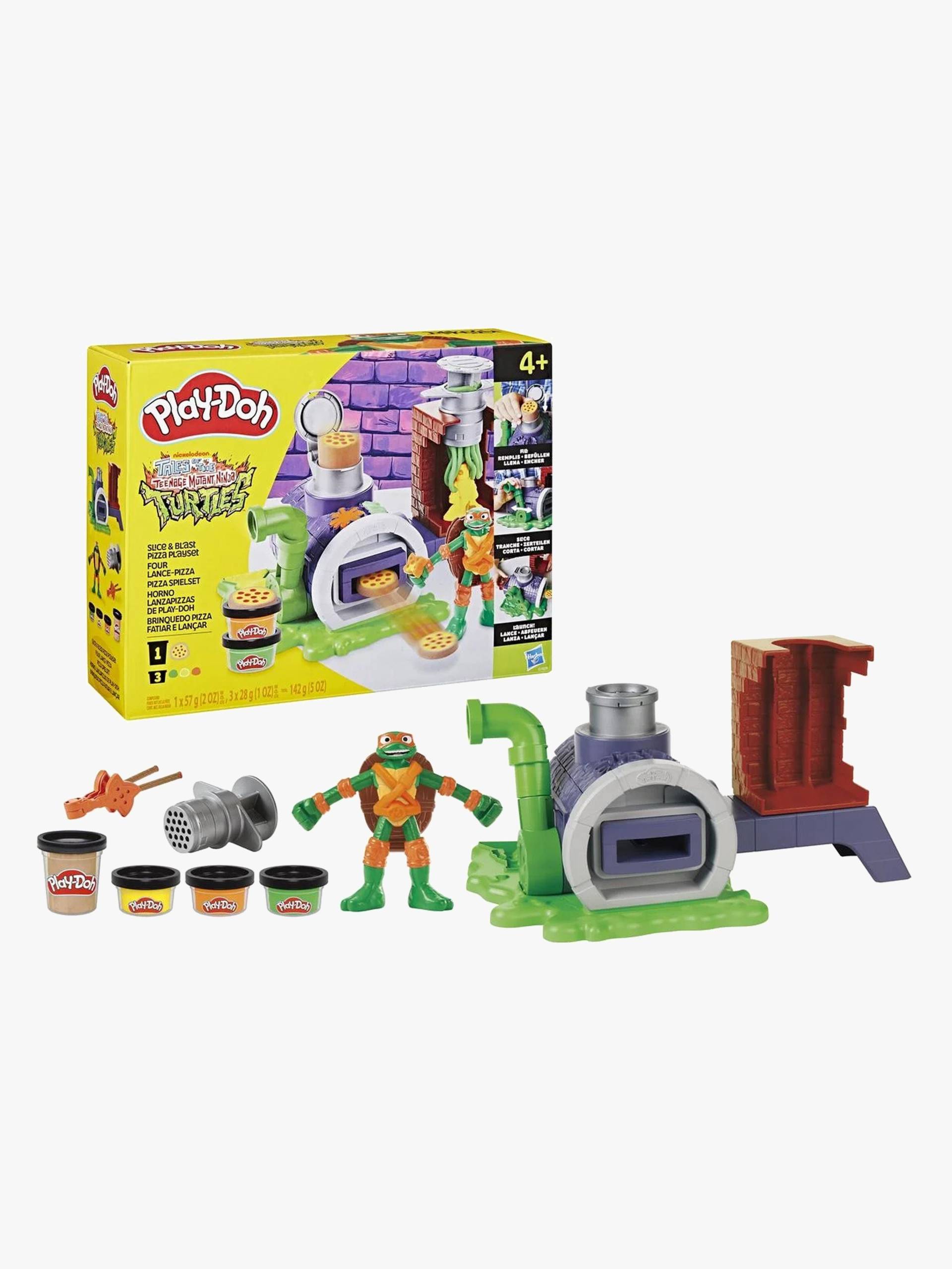 Play-Doh Teenage Mutant Ninja Turtles Spielknete Slice & Blast Pizza Spielset Play-Doh Teenage Mutant Ninja Turtles Spielknete Slice & Blast Pizza Spielset von Play-Doh