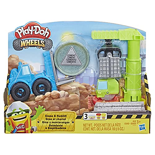 Play-Doh Wheels Crane & Forklift Construction Toy von Play-Doh