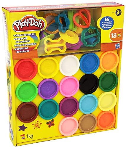 Play-doh Super Color Kit, 18 Fun Colors, 16 Tools and Accessories by Play-Doh von Playskool