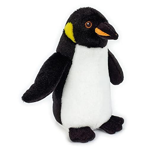 Venturelli Plüschtier, umweltfreundlich, mittelgroßer Pinguin, 22 cm, Mehrfarbig von Play Eco