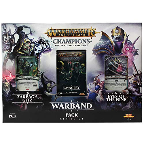 Play Fusion Warhammer Age of Sigmar: Champions Sammelkartenspiel: Warband Collectors Pack 2 (EN) von PlayFusion