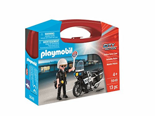 Playmobil 5648 City Action Collectable Small Police Carry Case Multicolor von PLAYMOBIL