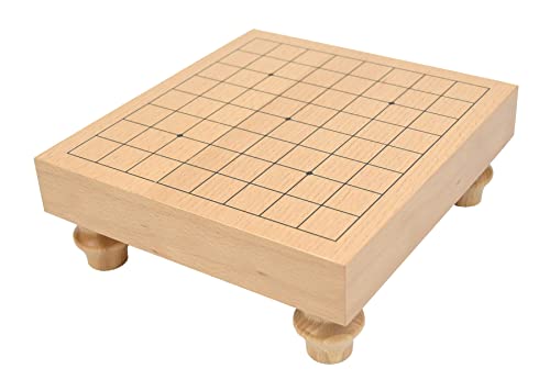 9 x 9 Go Board with Legs (36mm Thick, Beech Wood Veneer, no Stones) von Masters Traditional Games