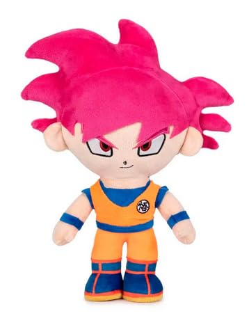 Dragon Ball Plüschtier, 30 cm, Goku und seine Transformationen (Gott) von Play by Play