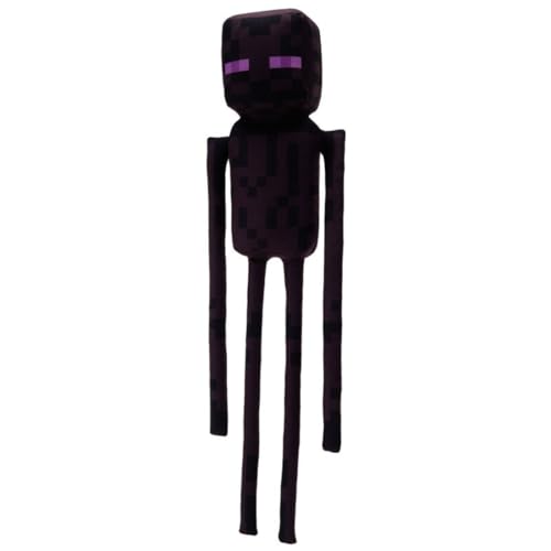 Enderman Plüschtier – Höhe 30 cm – 55 cm inklusive Beine – Mehrfarbig – Videospielfigur kompatibel mit Minecraft von Play by Play