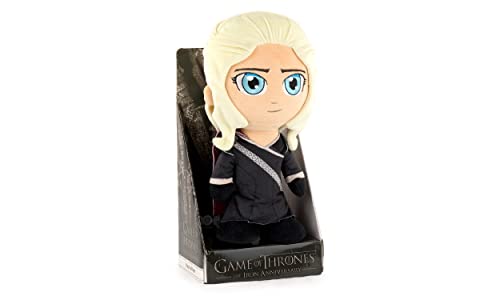 Game of Thrones - GoT Charakter Kuscheltier - 28cm - Daenerys mit Display - Super Soft Qualität von Play by Play