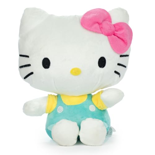 Play by Play 760016573 Hello Kitty Plüschtier, 18 cm, Grün von Play by Play