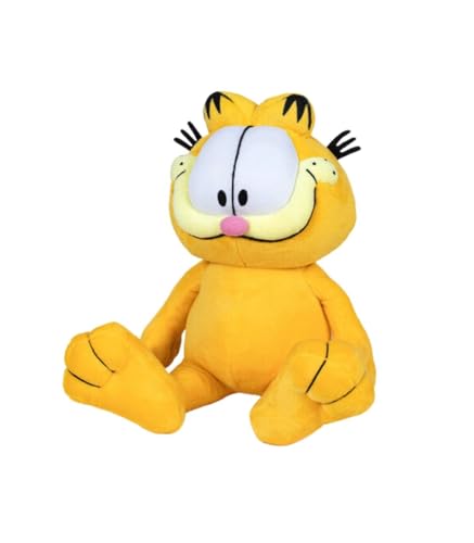 Play by Play Garfield EMOJI CUTE Plüschtier sitzende Katze aus dem Film The Garfield Movie - Höhe 20 cm (16 cm sitzend) (klassisch) von Play by Play