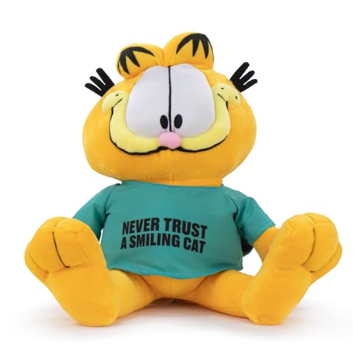 Play by Play Garfield Plüschtier, 25 cm, 760024336 (grünes T-Shirt) von Play by Play