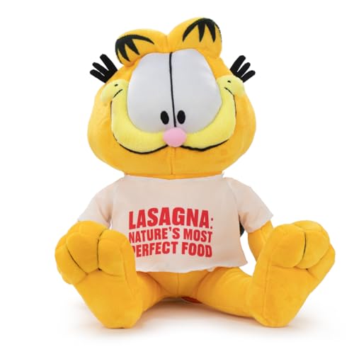 Play by Play Garfield Plüschtier, 25 cm, 760024336 (weißes T-Shirt) von Play by Play