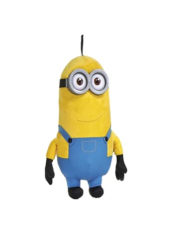 Play by Play Minions Rise of Gru Minions Plüschtier Premium Kuscheltier Neu Auswahl Bob, Otto, Kevin, Stuart, Dave mit PVC Augen Original Lizenz (Kevin+Bob+Otto 3er Set) von Play by Play