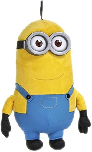 Play by Play Minions Rise of Gru Minions Plüschtier Premium Kuscheltier Neu Auswahl Bob, Otto, Kevin, Stuart, Dave mit PVC Augen Original Lizenz (Kevin 33cm) von Play by Play