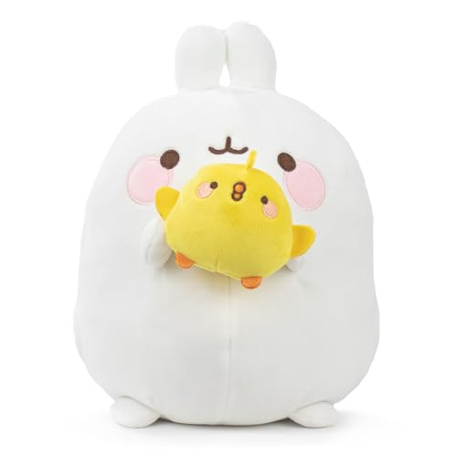 Play by Play Molang PIU PIU Plüschtier, 14 cm, 16 cm, 760024980 (Molang mit PIU PIU) von Play by Play