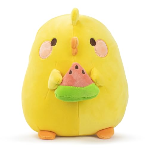 Play by Play Molang PIU PIU Plüschtier, 14 cm, 16 cm, 760024980 (PIU PIU mit Wassermelone) von Play by Play