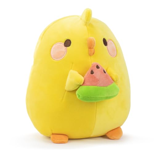 Play by Play Molang PIU PIU Plüschtier, 22 cm, 25 cm, 760024981 (PIU PIU mit Wassermelone) von Play by Play