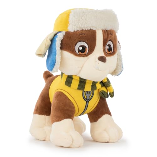 Play by Play Paw Patrol Plüschtier, 28 cm, 760023918 (Rubble) von Play by Play