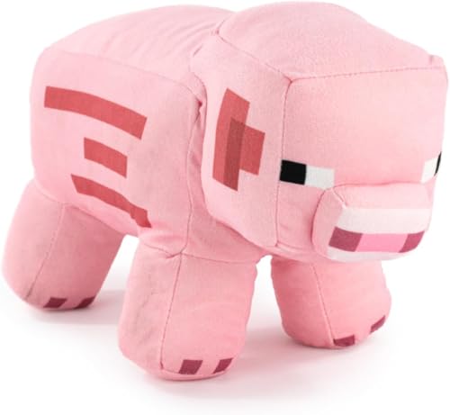 Play by Play Peluche Minecraft-Schwein, 30 cm von Play by Play