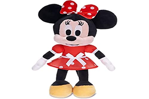 Play by Play Plüschtier Minnie Maus, 30 cm, Minnie mit rotem Kleid und Punkten, Mädchen (760021182) von Play by Play