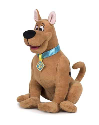 Play by Play Scooby DOO Plüsch 30 cm / 11'80'' Superweiche Qualität (Mod. 760018963), Scooby DOO mit Offenem Mund, One size von Play by Play