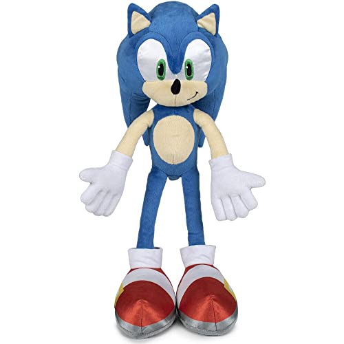 Play by Play Sonic The Hedgehog Plüschtier, Sonic, der Igel, 44 cm (760020970), Geburtstagsgeschenk von Play by Play