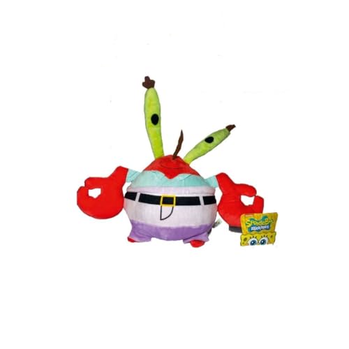 Play by Play Spongebob – Mr. Crab Plüsch Señor Cangrejo 18cm / 7'09'' Superweiche Qualität von Play by Play