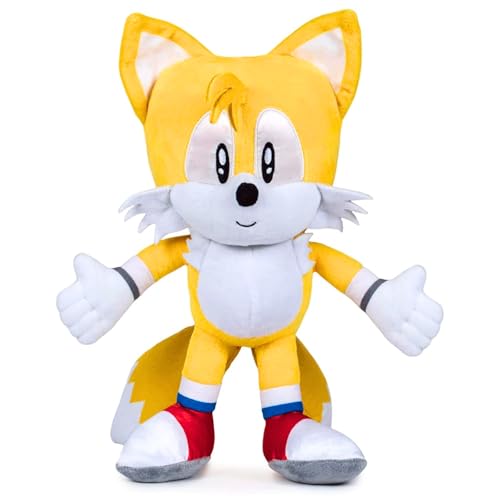 Sonic The Hedgehog Plüsch Schallplüsch Der Igel 30cm (Gelb) von Play by Play