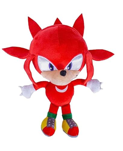 Sonic The Hedgehog Sonic Plüschfigur Original Lizenz 31,4"/ 80 cm und Sonic Rainbow Modelle 28-30cm (7 Edition zur Auswahl) (Knuckles 2D - 25cm(Neu)) von Play by Play