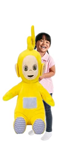 Teletubbies XXL Plüsch 100cm Po Dipsy Laa-Laa Tinky Winky Original (Gelb Laa Laa) von Play by Play