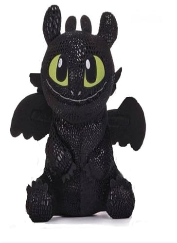 teddies italia Plüsch Drachentrainer Fury Dark Ohnezahn 30 cm, schwarz teddies italia Plüsch Drachentrainer Fury Dark Ohnezahn 30 cm, schwarz von Play by Play