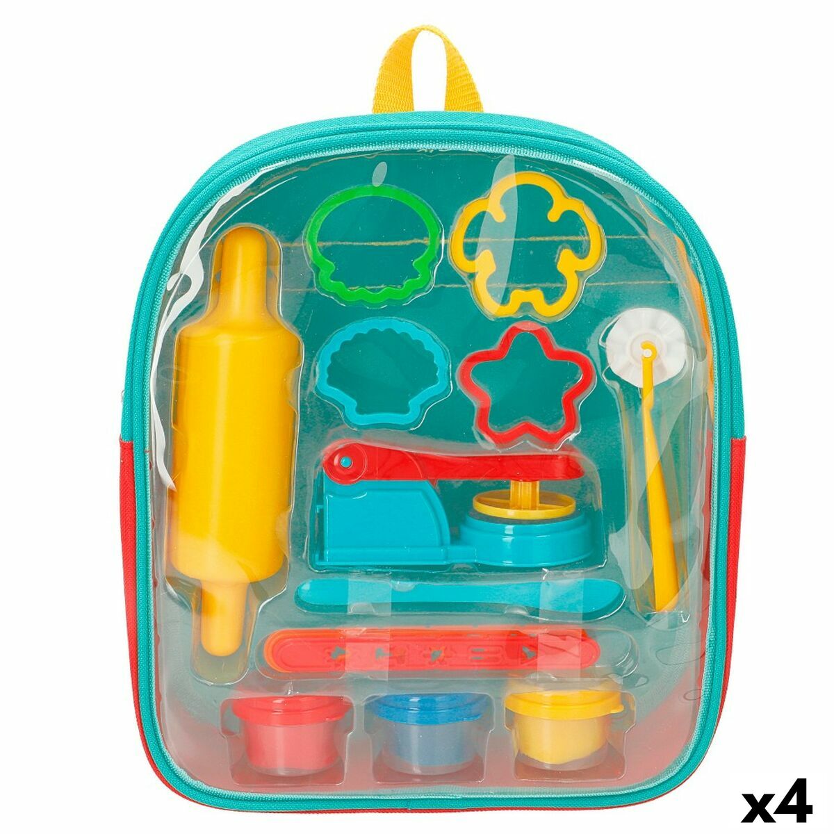 Knetspiel PlayGo Rucksack (4 Stück) von PlayGo