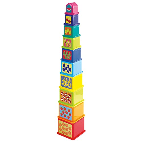 COLORBABY 44285 Würfelturm, Früchte von COLORBABY