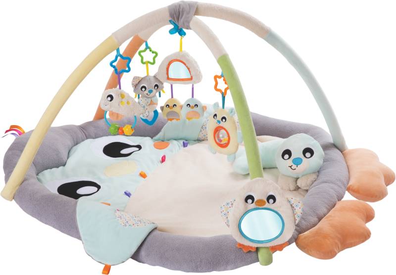 PlayGro Snuggle Me Tummy Time Spielbogen Penguin, Babyspielzeug von PlayGro